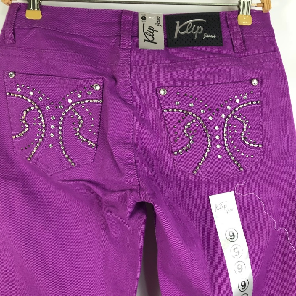 Klip Bejeweled Juniors Jeans Size 9 Brand New - Picture 8 of 8